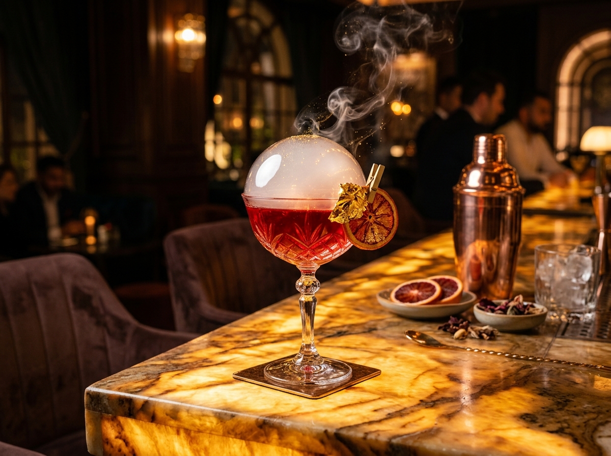 Artisanal Smoked Bubble Mixology