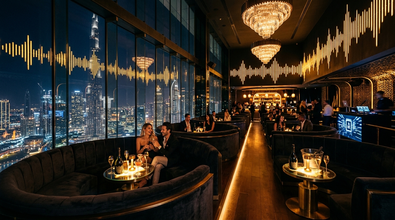 Sound Society Dubai Ultra Luxury Rooftop Lounge