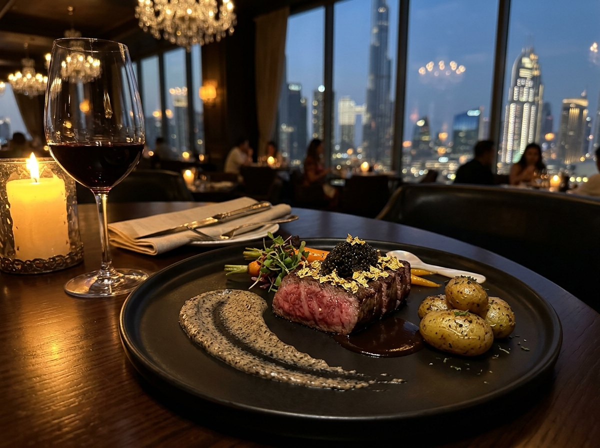 Michelin Star Fine Dining 24k Gold Wagyu