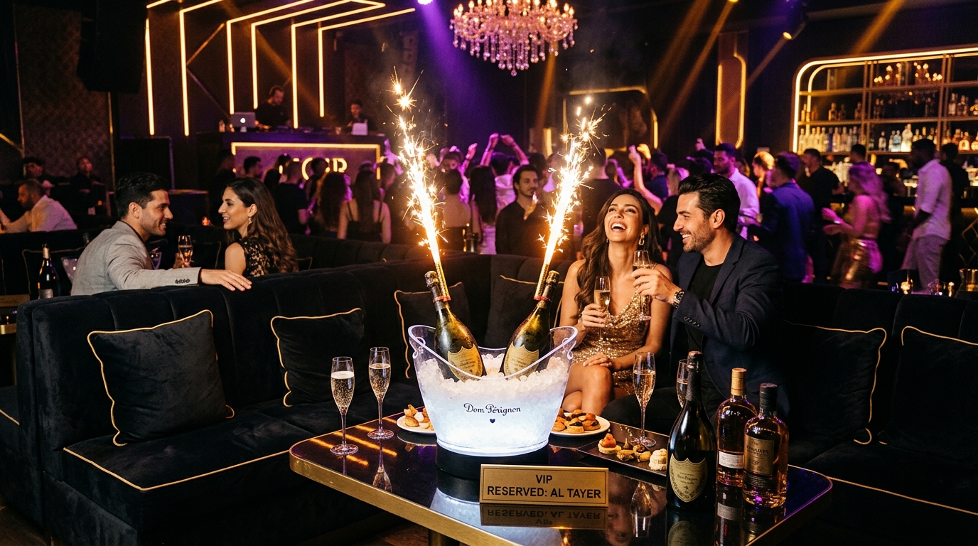 VIP Table Booking with Bottle Service